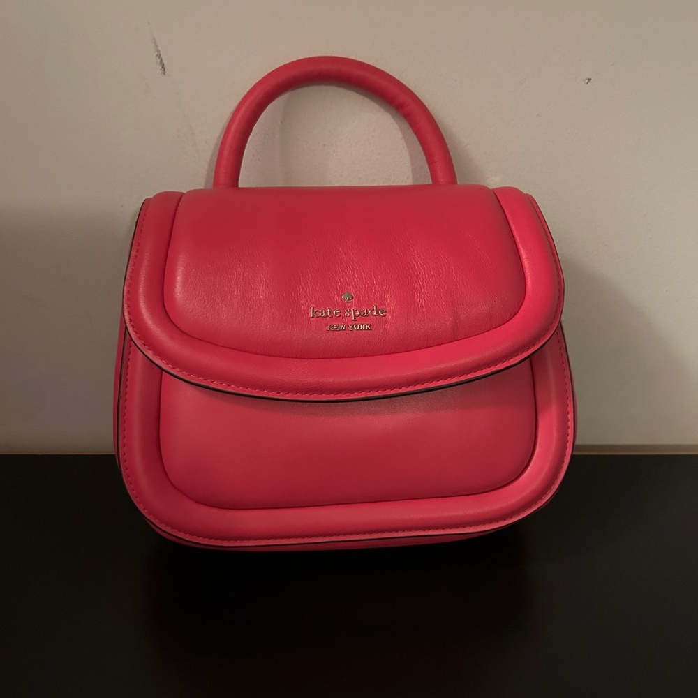 Kate Spade Vibrant Pink Leather Handbag